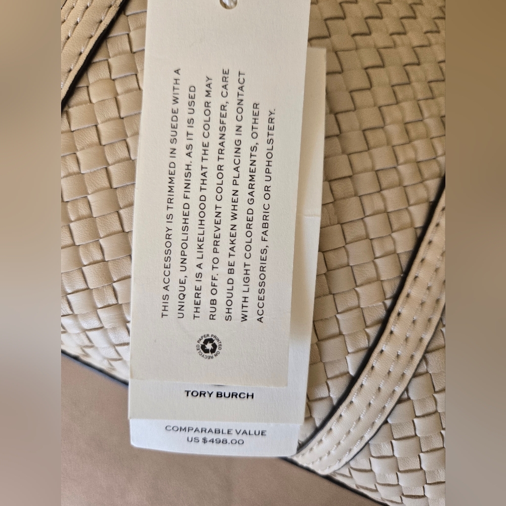 💫Tory Burch: Thea Woven  Satchel Crossbody Bag - Picture 12 of 13